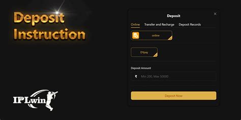 how to deposit in iplwin
